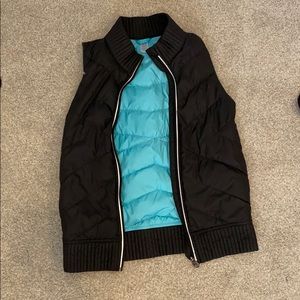 Blue and Black Vest